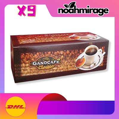 #ad 9 Boxes Gano Excel Ganocafe Classic with Ganoderma Healthy Coffee DHL Fast Ship $106.99