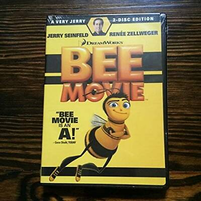 #ad Bee Movie Jerry#x27;s Two Disc Special Edition DVD VERY GOOD $4.59