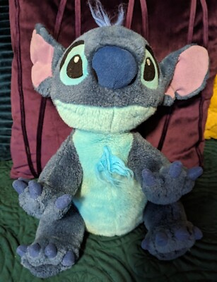 #ad Cuddly Disney Store Plush Lilo and Stitch Stuffed Animal Blue Koala Alien 13quot; $16.00