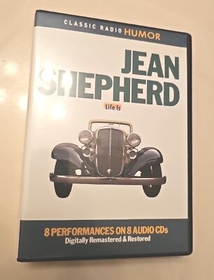 #ad Jean Shepherd: Life Is by Jean Shepherd 8 CD set Classic Radio Humor $24.99