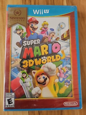 #ad Super Mario 3D World Selects Nintendo Wii U Brand New Factory Sealed Mint $29.99