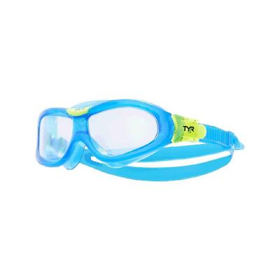 #ad TYR Orion Kids Swim Mask Clear Blue LGORNK 105 $20.89