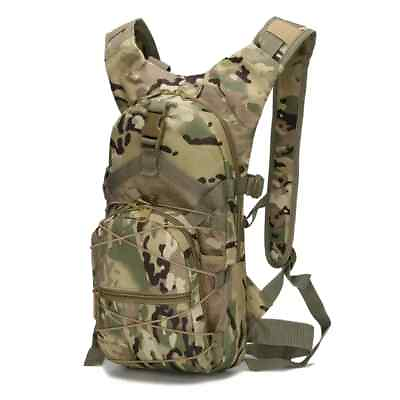 #ad 15L Molle Tactical Backpack Army Military Outdoor Sports Bicycle Backpacks $16.07