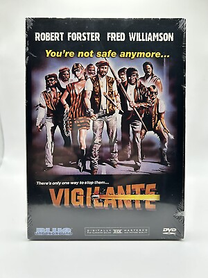 #ad Vigilante 1982 DVD 2007 Robert Forster Blue Underground Cult Brand New Sealed $19.95