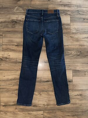 #ad Madewell Slim Straight Womens Jeans Dark Wash Size 26 $16.87
