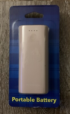 #ad Insignia™ 5000 mAh Portable Charger for Most Mobile Devices Pink Sand $45.87