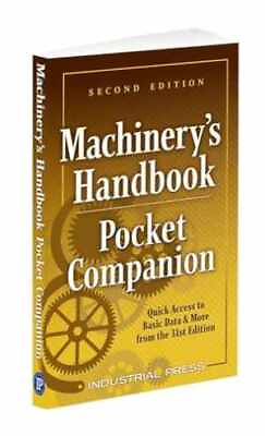 #ad Machinery#x27;s Handbook Pocket Paperback by Pohanish Richard; McCauley New h $31.67