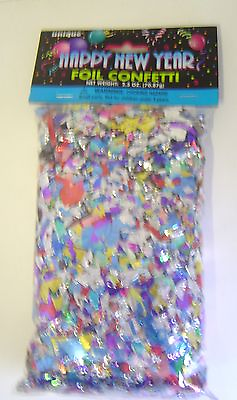 #ad Multi colored Foil Confetti 2.5 oz bag Party New Years Shower Bridal $3.98