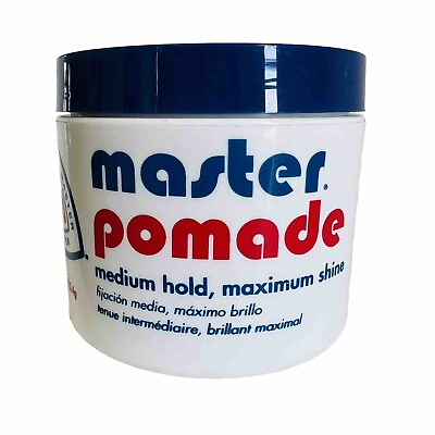 #ad Master Well Comb POMADE Medium Hold Maximum Shine Vintage 4 oz $49.99