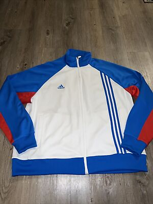 #ad Adidas Italia Sport Soccer Track Jacket Size XL Full Zip Italy Spellout 2007 New $69.95