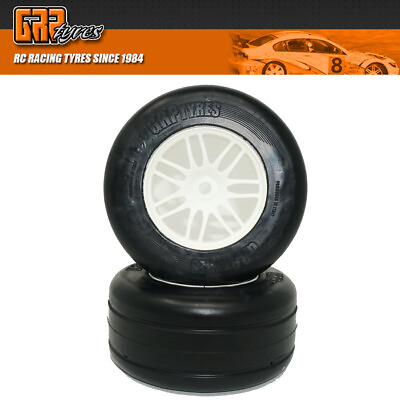 #ad GRP GWH55 S5 1:5 F1 W55 REVO NEW Front S5 Soft Tire w White Wheel 2 $37.99