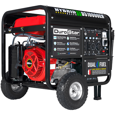 #ad DuroStar DS10000EH 10000W 439cc Dual Fuel Portable Generator $641.99