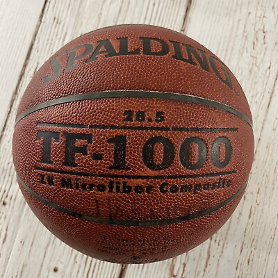 Original SPALDING TF 1000 ZK Microfiber Composite Basketball SIZE 28.5quot; $28.89