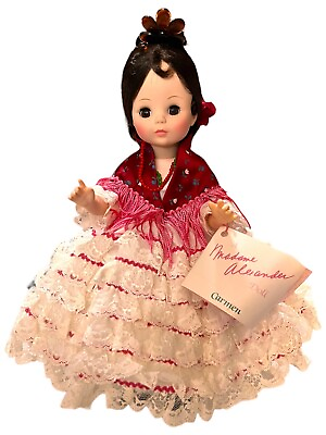 #ad Madame Alexander Doll Opera Series Carmen W Tag 14” $28.00