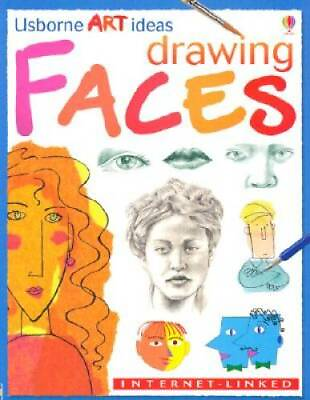 #ad #ad Drawing Faces: Internet linked Usborne Art Ideas Paperback GOOD $3.76