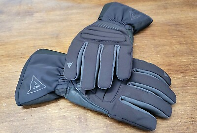 #ad Dainese Mens Gore Tex Thermal Motorcycle Gloves Black XL $85.00