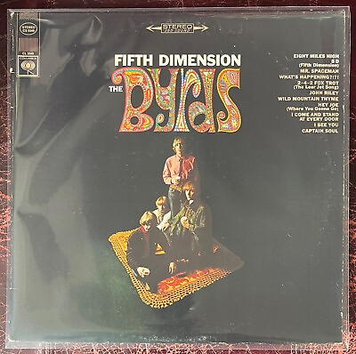 #ad THE BYRDS FIFTH DIMENSION LP CS 9349 STEREO 1966 VG VG play tested $30.00