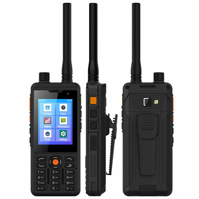 #ad 4G LTE Android Rugged Smartphone PTT Walkie Talkie POC Radio Phone Analog UHF $185.24