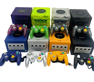 #ad Nintendo GameCube Console NGC Console Various Colors Controller Wires Bundle $117.99