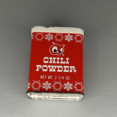 #ad Red Owl Stores Chili Powder 2 1 4 Oz Some Contents Inside Used $9.99