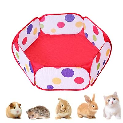 #ad Portable Small Animals Playpen Foldable Pet Playpen Pop Open Outdoor Pet Exe... $19.08