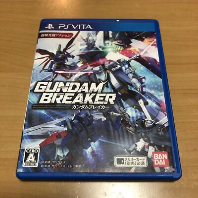 #ad USED PS VITA Gundam Breaker PlayStation Vita JAPAN $9.99