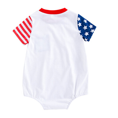#ad Toddler Clothes Newborn Romper Baby Girl Jumpsuit Short Sleeve $10.89