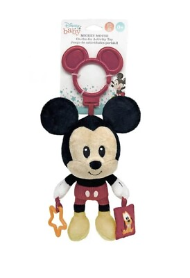 #ad Disney Baby Mickey Mouse On The Go Activity Toy Kids Preferred Rattle Teether $12.00