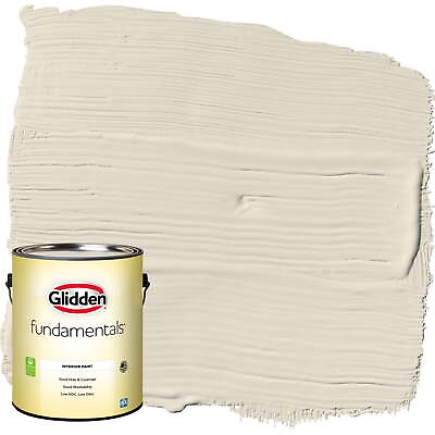 #ad Fundamentals Interior Paint Antique White Flat 1 Gallon $17.20