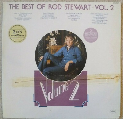 #ad Rod Stewart The Best Of Rod Stewart Vol. 2 Double Vinyl LP 6619 031 VG GBP 5.00