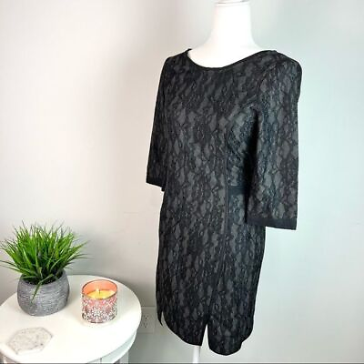 #ad Sea New York mini dress size 2 Womens black lace $85.50