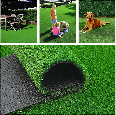 #ad 11ftx80ft Artificial Grass Mat Synthetic Landscape Fake Turf Lawn Home Yard $302.17