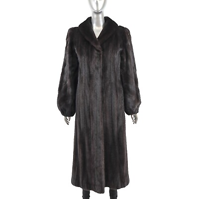 #ad Ranch Mink Coat Size M $1150.00