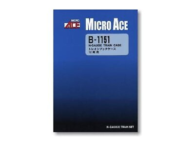 #ad Micro Ace N Gauge Train Book Case for 12 Cars B1151 Railway Model Supplies $38.60