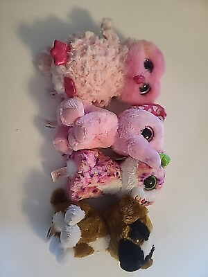 #ad Lot Of 4 TY Beanie Boos $12.00