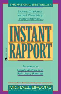 #ad Instant Rapport Paperback By Brooks Michael GOOD $4.17