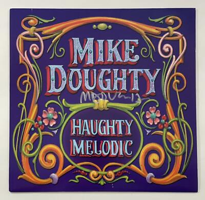 #ad MIKE DOUGHTY SIGNED AUTOGRAPH ALBUM VINYL RECORD HAUGHTY MELODIC SOUL COUGHING $999.95