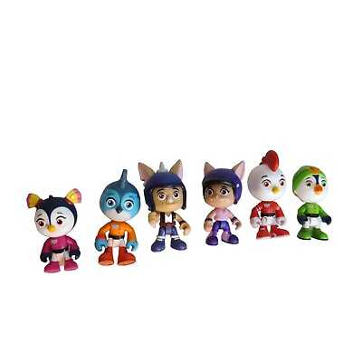 #ad Nickelodeon Action Figure Top Wing Lot of 6 Play Toys Replacement Figures $15.98
