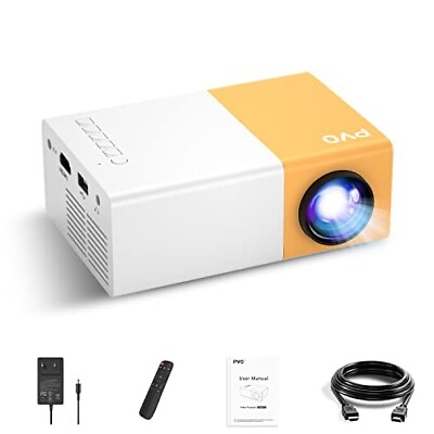#ad Mini Projector PVO Portable Projector for Cartoon Kids projector YG300Pro $39.99