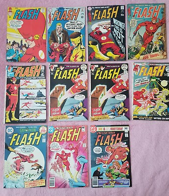 #ad Flash Comics Group late silver bronze age $94.00