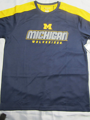 NCAA Michigan Wolverines Champion Impact T Shirt Medium or Large New $12.99