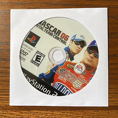 #ad NASCAR 06: Total Team Control PlayStation 2 2005 Disc Only Tested Working $3.49