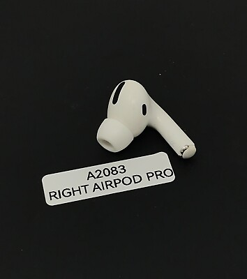 #ad Apple AirPod Pro 1st Gen Earbud STATIC NOISE Right Ear Only A2083 hva $15.00