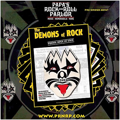 #ad KISS THE DEMONS OF ROCK PART 1 amp; 2 JAPANESE BOOK OF PROMO ITEMS $72.99