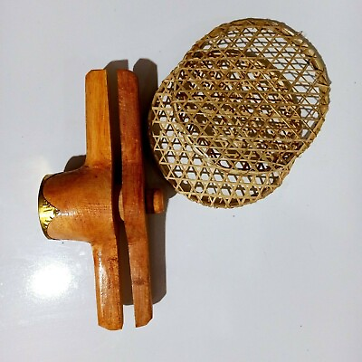 #ad String Hopper Maker Wooden Idiyappam Murukku Sevai Noodle Maker Reusable 10 Tray $42.87