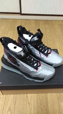 #ad Nike Sneakers Shoes Jordan Proto Max 720 Metallic silver Black Men US8.5 NM $139.42