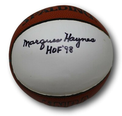 Marques Haynes Signed Spalding Mini Basketball Autographed w HOF Harlem PSA DNA $59.95