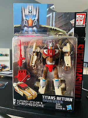 #ad Transformers Titans Return Deluxe Class Autobot Stylor amp; Chromedome 2015 $60.00