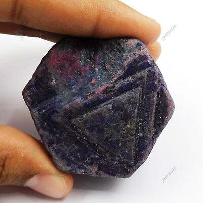 #ad 682.55 Ct Natural Purple Tanzanite Rough Earth Mind CERTIFIED Loose Gemstone $23.65