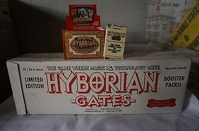 #ad 10 Box 1995 Hyborian Gates Collectible Card Game CCG Booster Pack by Julie Bell $88.90